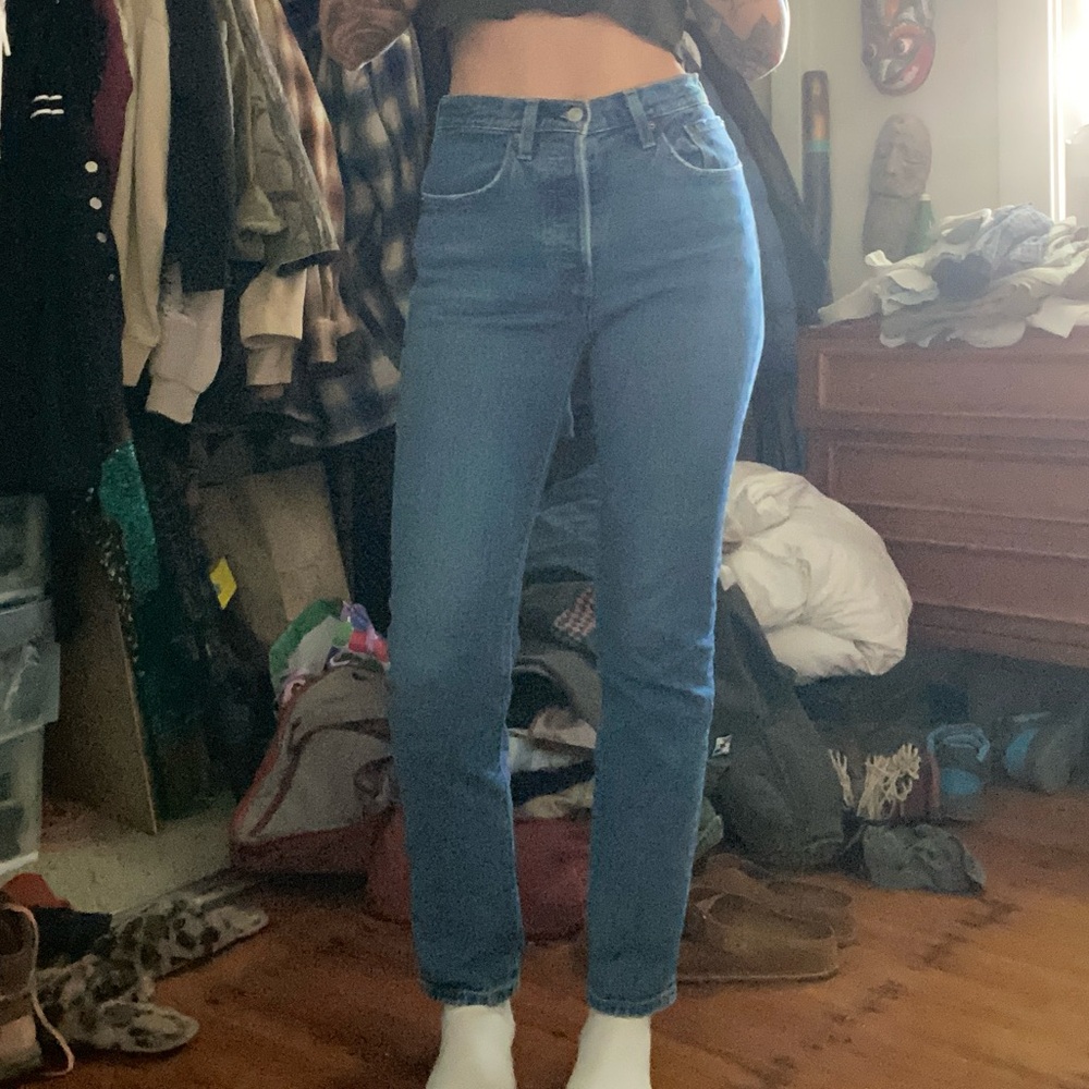 501 Levi’s blue jeans